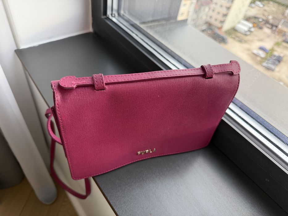 Чанта,Furla,цвят фуксия