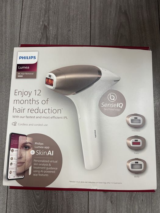 Epilator Ipl Philips lumea Series 9900 nou nouț