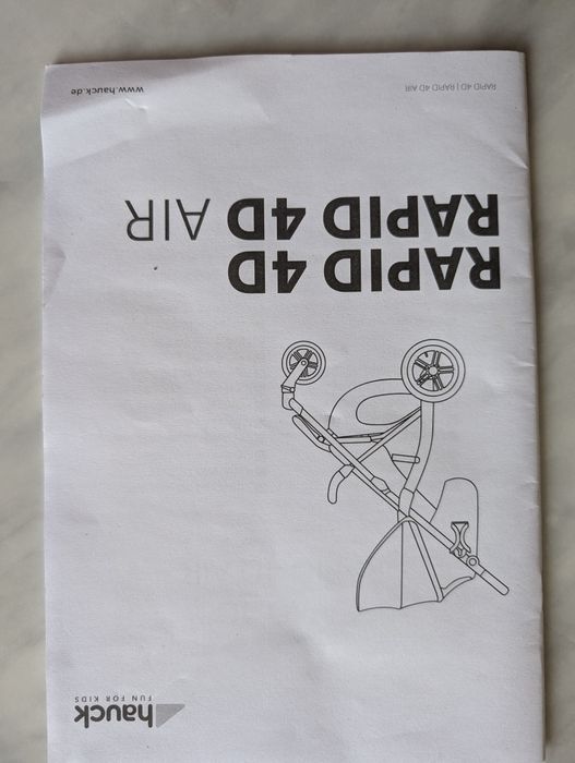 Детска количка Хаук Rapid 4d Air