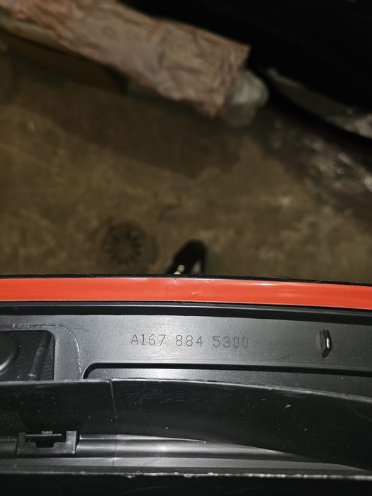 X167 Maybach FACELIFT задна броня GLS Mercedes накрайници дифузьор