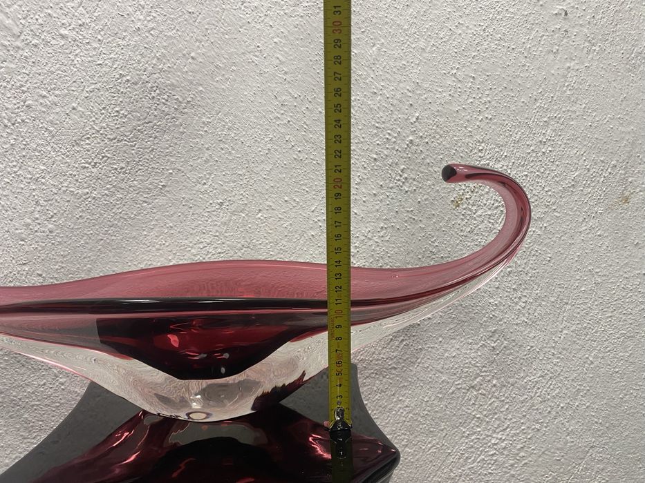 Италианска фруктиера мурано от духано стъкло