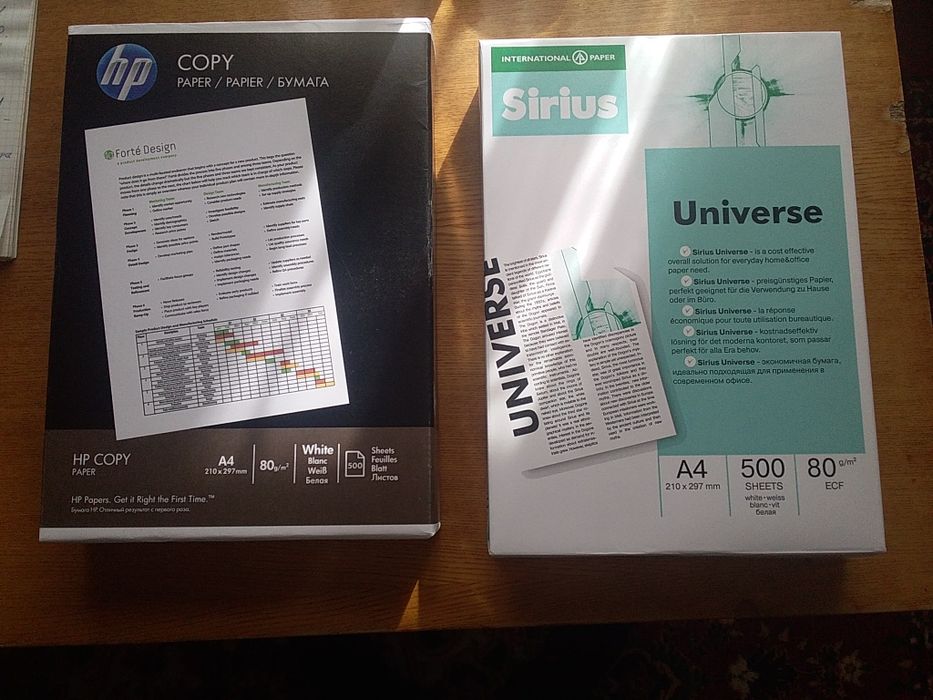 Бумага офисная А4