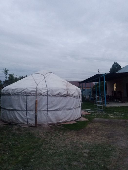 Киіз үй  5/5 метр 3 қабат тігілген