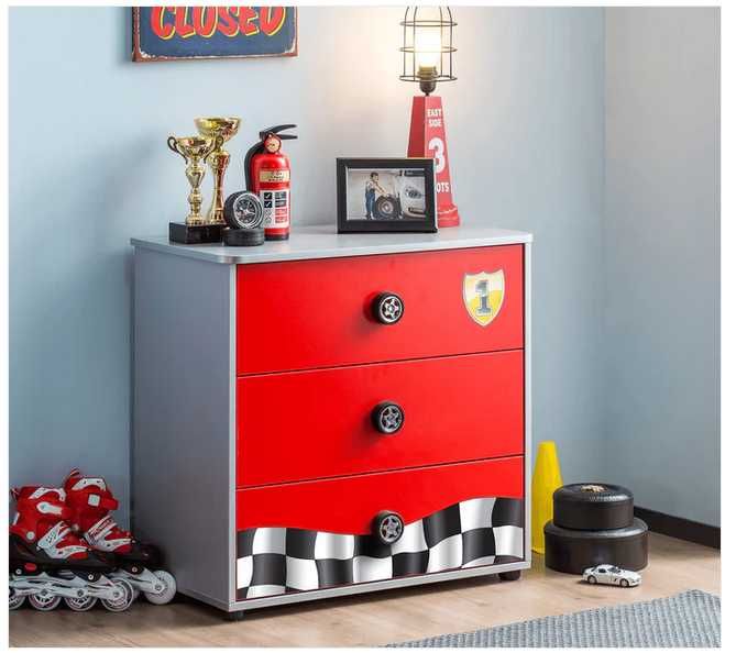 Цялостно детско обзавеждане Cilek Racecup / Чилек / легло кола