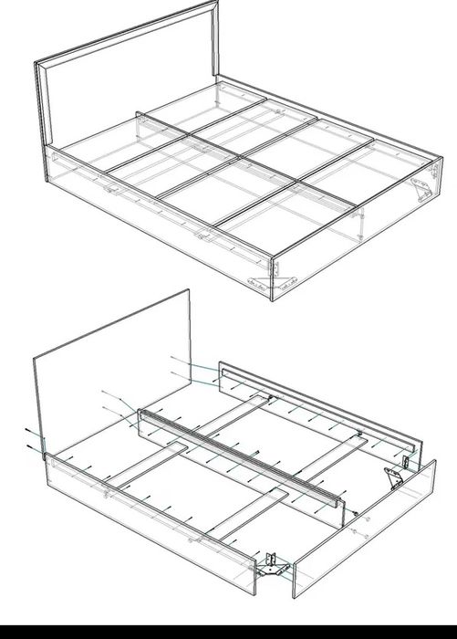 Продам двухспальную кровать