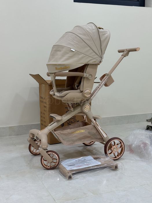 Детская коляска дрон Haobeibei Y60 с поворотом 360° – с 6 мес 3 лет