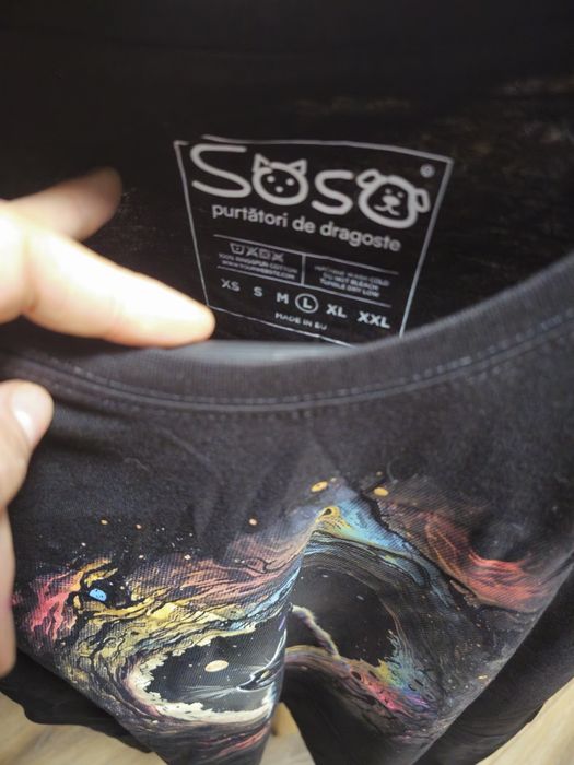 Tricouri premium SOSO unisex, noi - Yorkshire terrier & Bichon