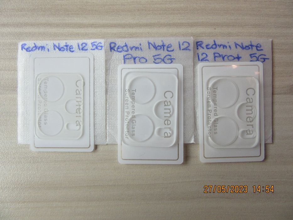 Xiaomi Redmi Note 12 Prо / Pro+ / 12S /12 /9H Стъклен протектор камера