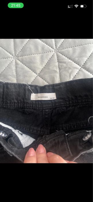 Blugi evazati baieti 134cm