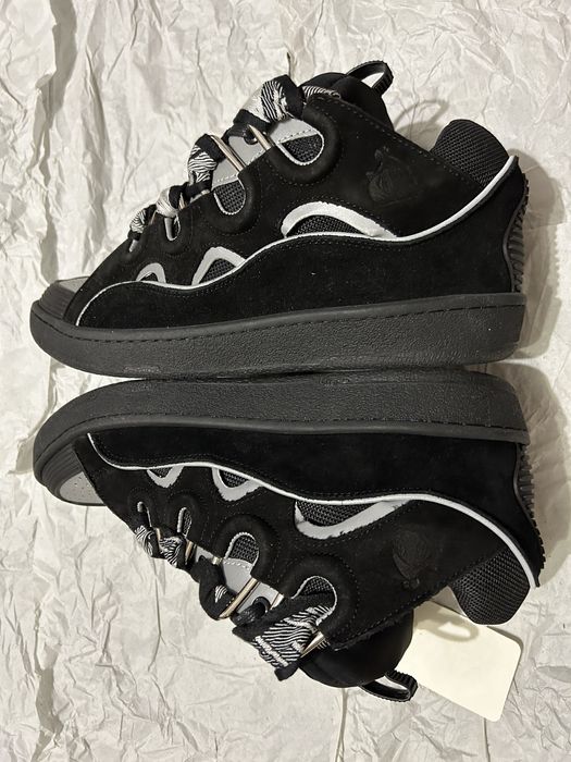 Adidasi Lanvin Curb Reflective Black