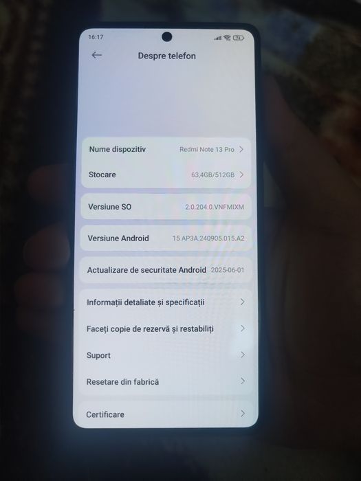 Xiaomi note 13 pro 512/12 gb