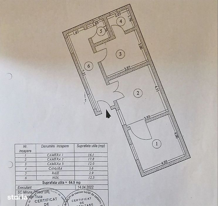 Casa 3 camere constructie la sol zona Lac.