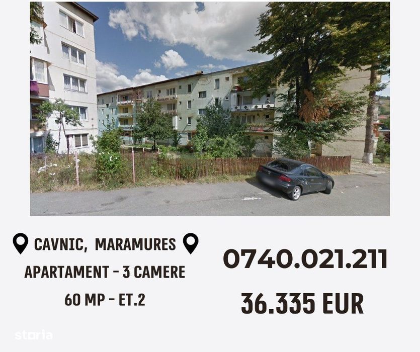 Apartament - 3 camere - 60 mp - Et.2, Cavnic — fotografia 3