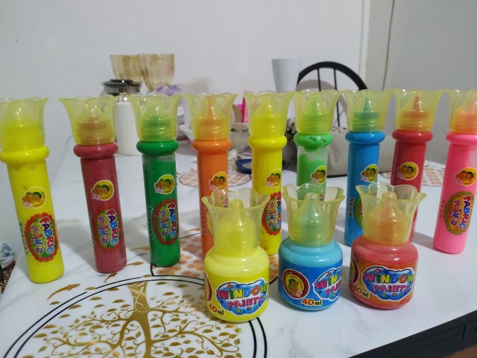Продам краски витражные