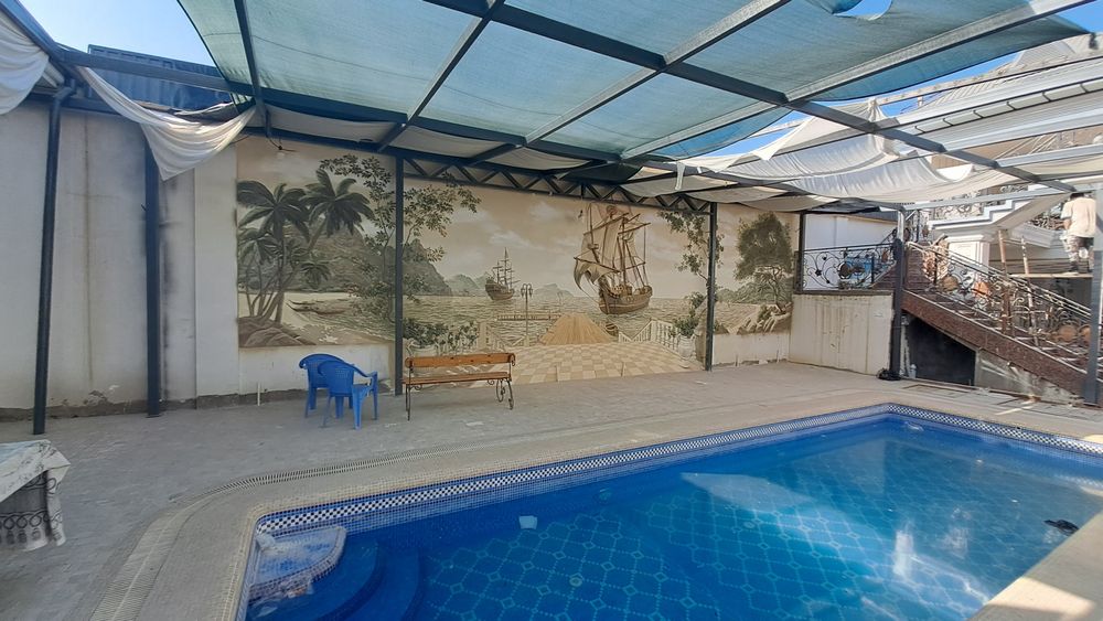 Роспись потолки, стены, сусальное золото патина, барельеф,  декор и др