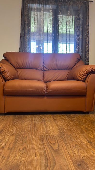 Set canapele piele Elvila 3+2