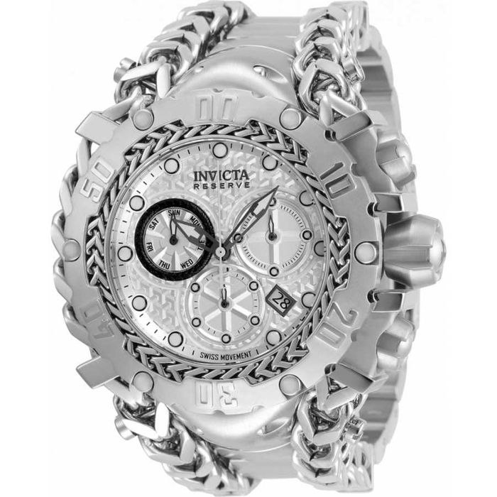 Invicta Reserve Gladiator Swiss Ronda Z60 Caliber Men's Watch - 55.25mm, Steel (34429)