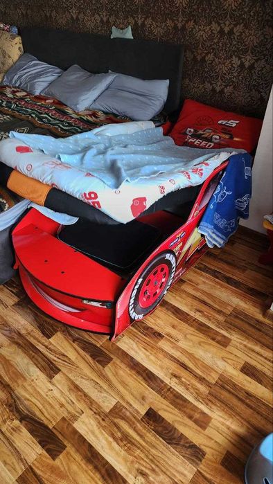 детская кровать молния маквин