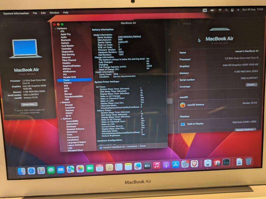 MacBook Air Mid2013