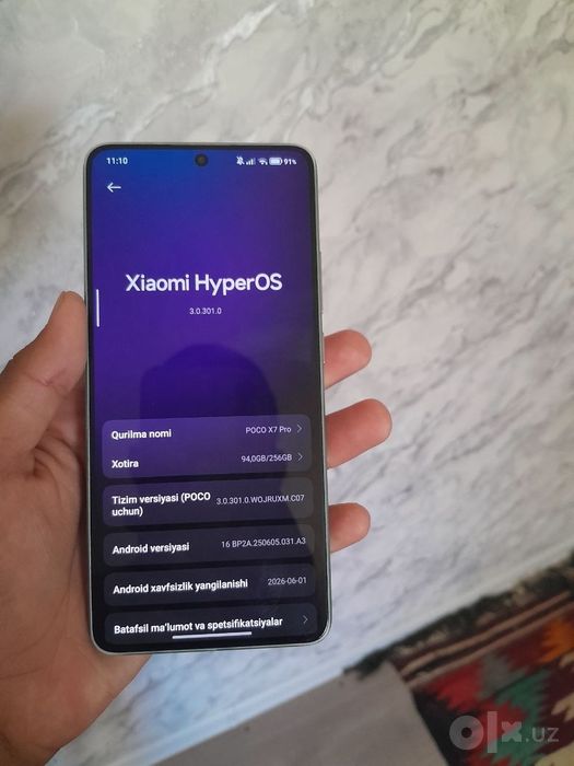 POCO X7 PRO 8+8/256