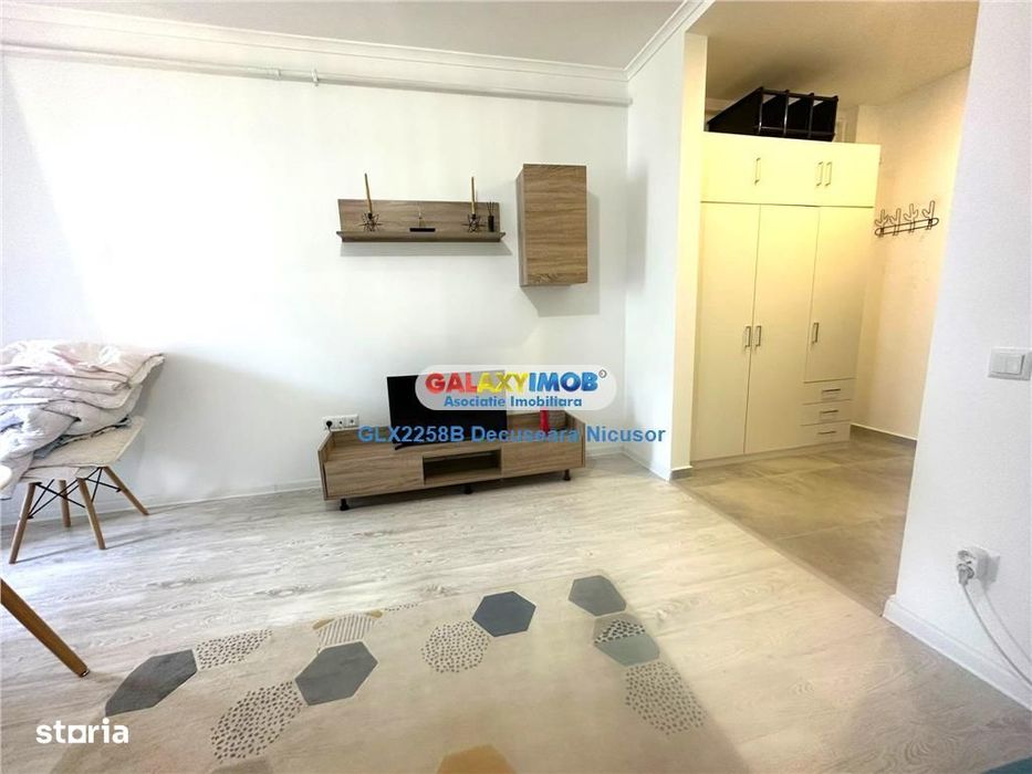 Garsoniera mobilata utilata Militari Residence,  280 Euro