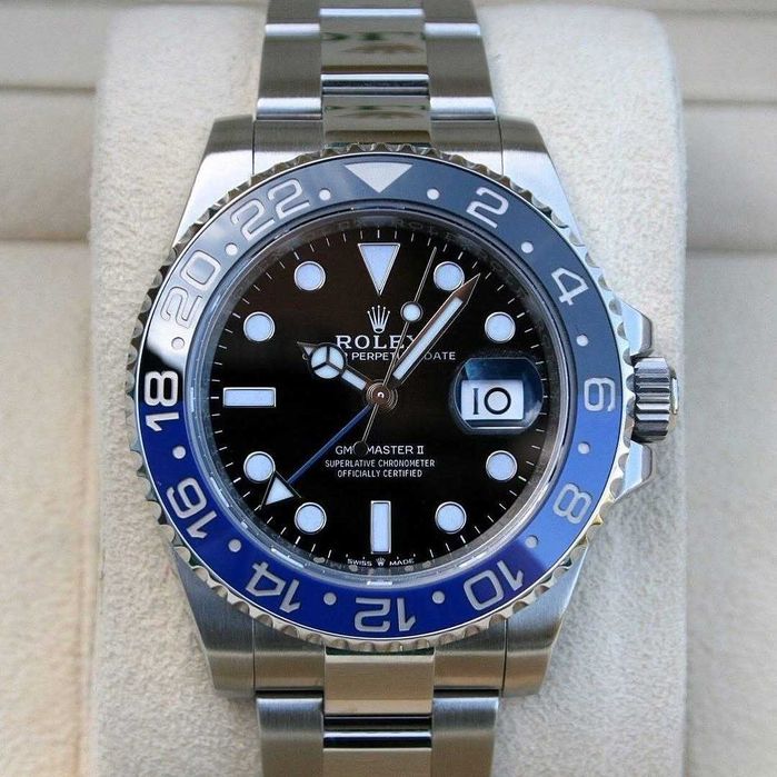 rolex gmt-master oyster batman