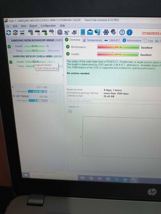 Ssd nvme Samsung/ 512gb  impecabile -testate 100% ok.