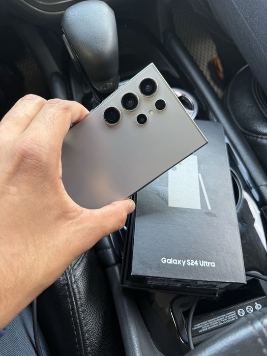 Samsung S24 Ultra 12/256gb Titanium Gray Vetnam 1yillik