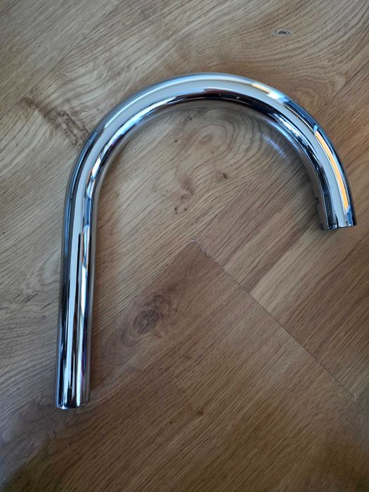 Кухненски смесител Grohe с изтеглящ се душ и ламинарна струя