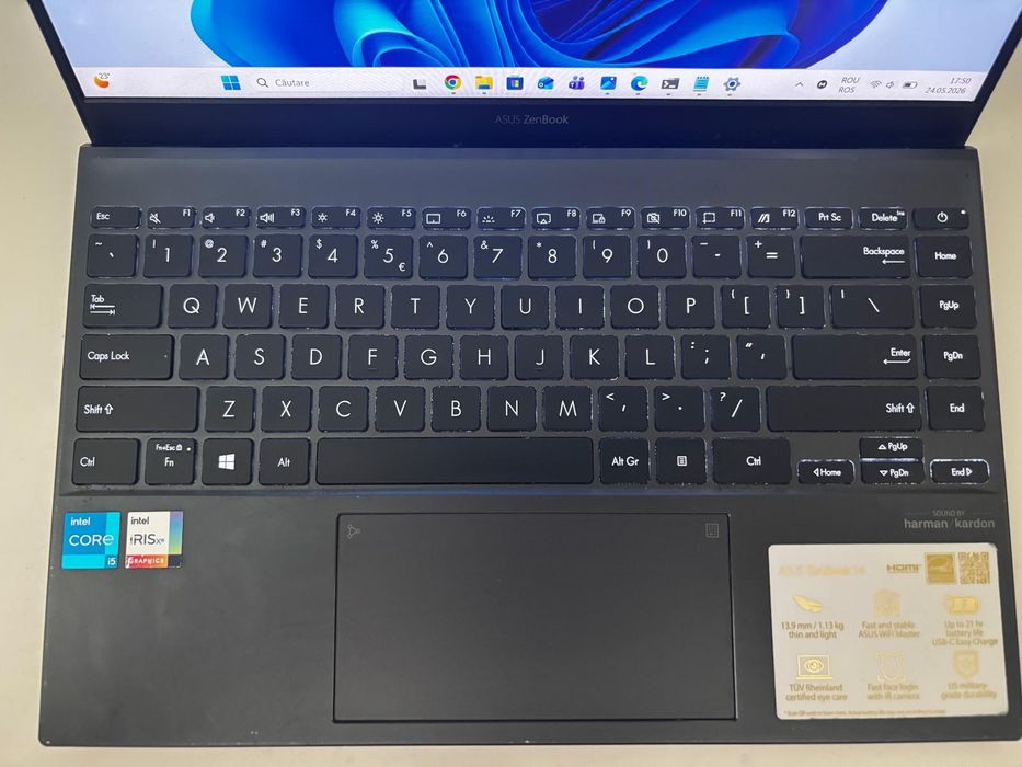 Laptop Asus Zenbook 14, strare foarte buna