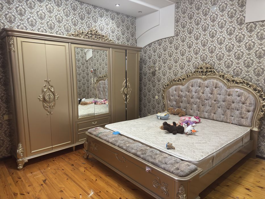 Современный мебельный гарнитур для зала и спальни (полный комплект)