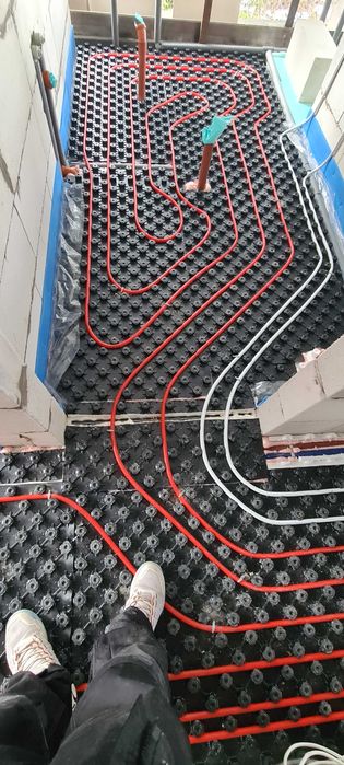 Изграждане на водно подово отопление