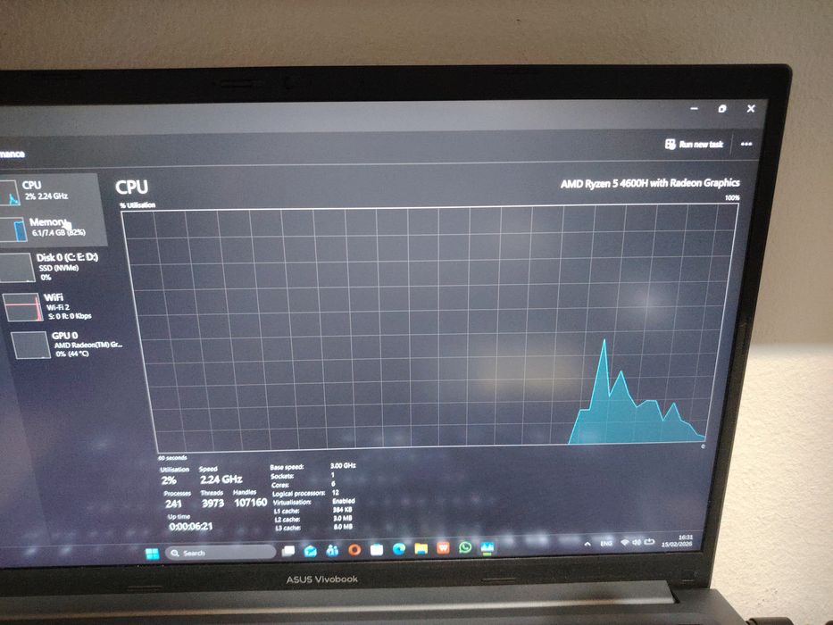 Laptop Asus Vivobook 15 (preț fix, mai multe detalii în descriere)