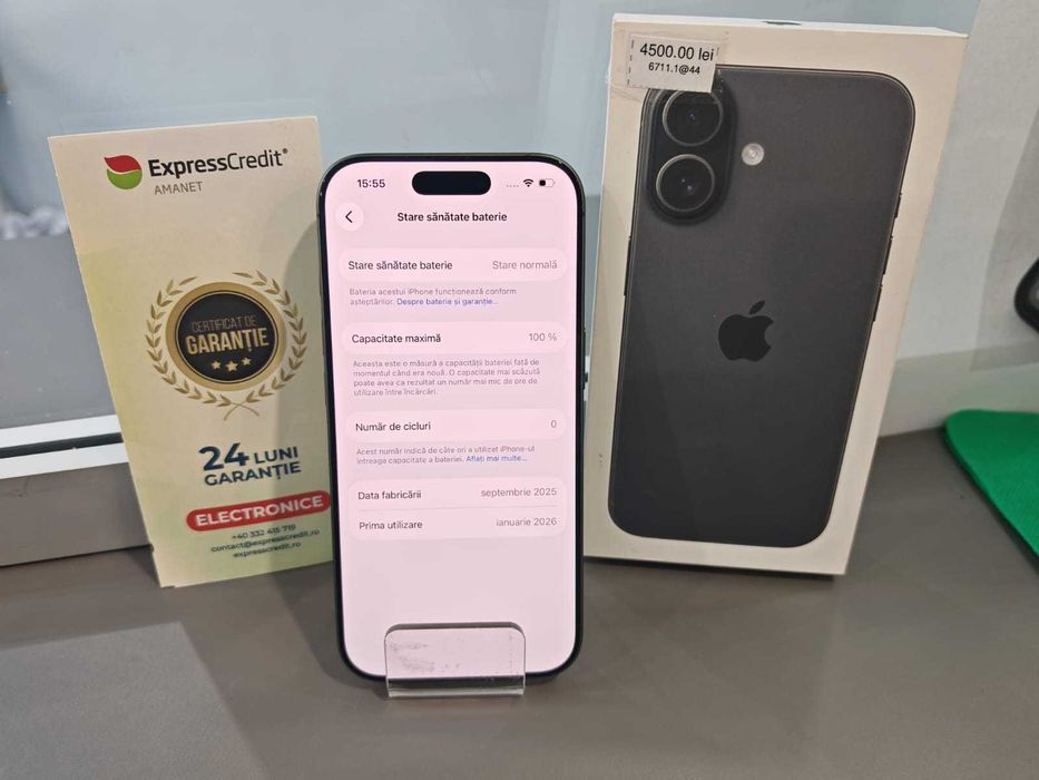 (Ag44 B6711) Iphone 17 256GB - Desigilat in agentie!