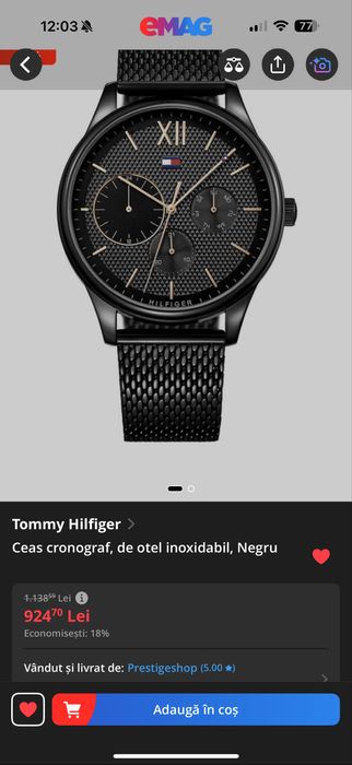 Ceas Tommy Hilfiger