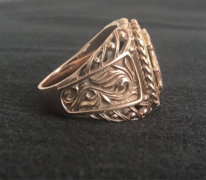 Золотая печатка! Ручная работа!