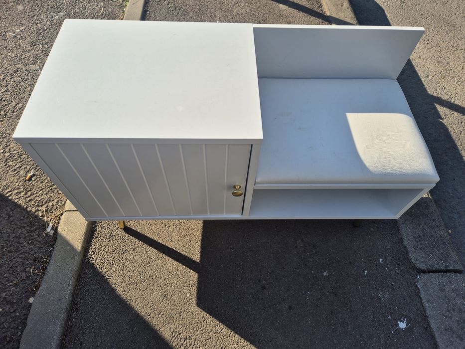 Bancă cu  pantofar HOMCOM