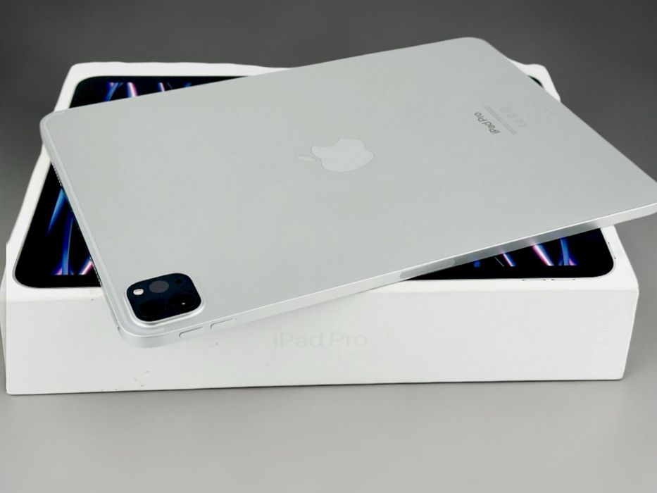 Apple iPad Pro 11 M2 4th Gen WiFi 128GB Silver Перфектен! Гаранция!