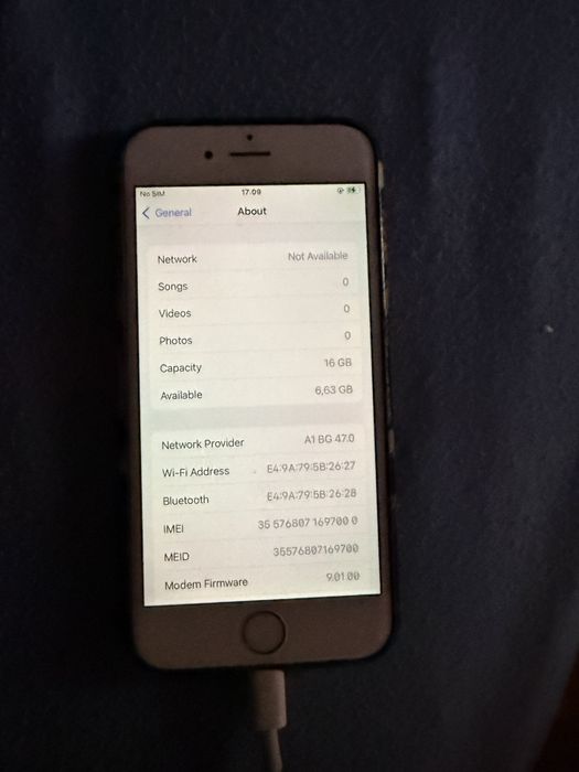 Iphone 6s 16 GB памет