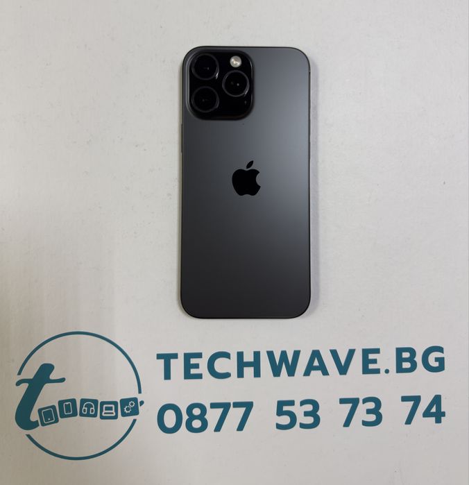 Apple iPhone 16 Pro Max 256GB Black Titanium 93%