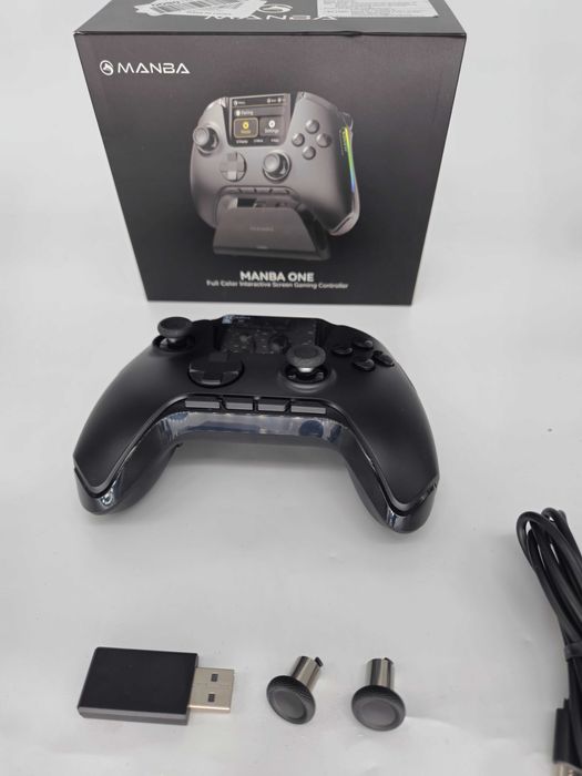 Controller Gaming Wireless Manba One, Ecran LED, Hall Effect - Grad E
