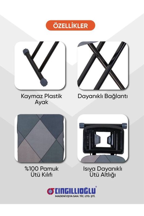 Гладильная доска  CINGILLIOGLU Cm- 888 Star New Ütü Masası