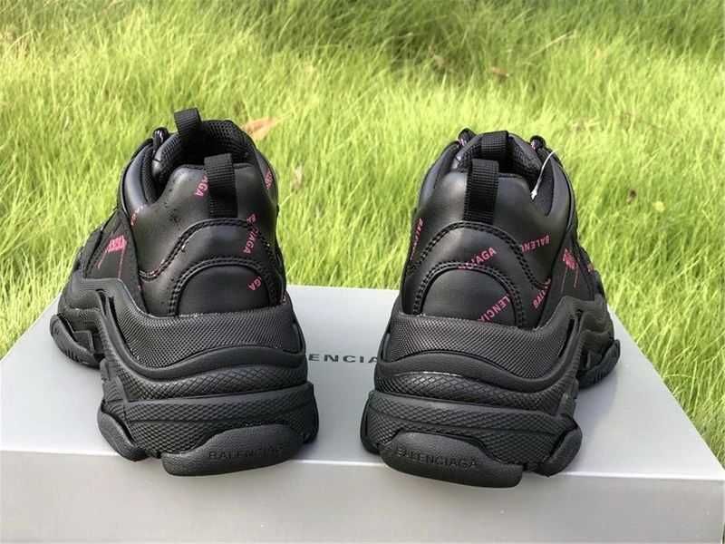 Balenciaga Triple S - Black/Lime/Dark Green