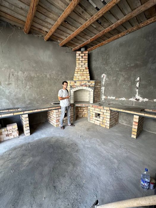 Ёзги ошхона курамиз тез ва сифатли Строим летние кухни.