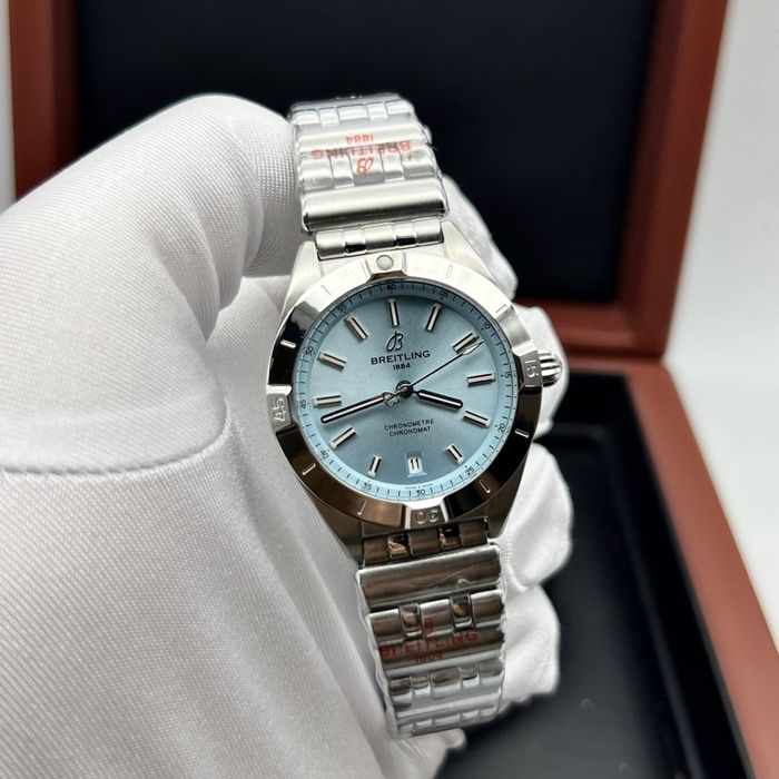 Breitling Chronomat Dial Aquamarine 36,mm lady