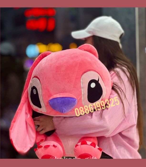 Голям плюшен Стич 20-140см Гигантски плюшен Стич, Плюшена играчка Стич