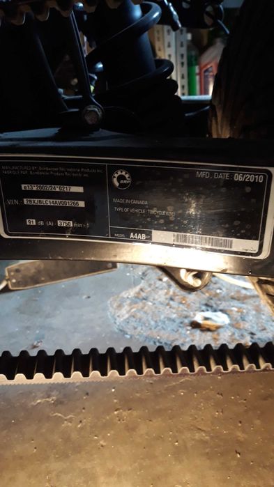 Can Am Spyder cu acte!