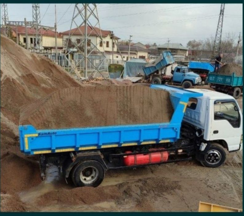 Вывоз мусора исузу самосвал