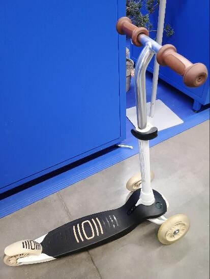 Trotinetă B1 500 negru-bej - produs resigilat - (SecondHand) Decathlon