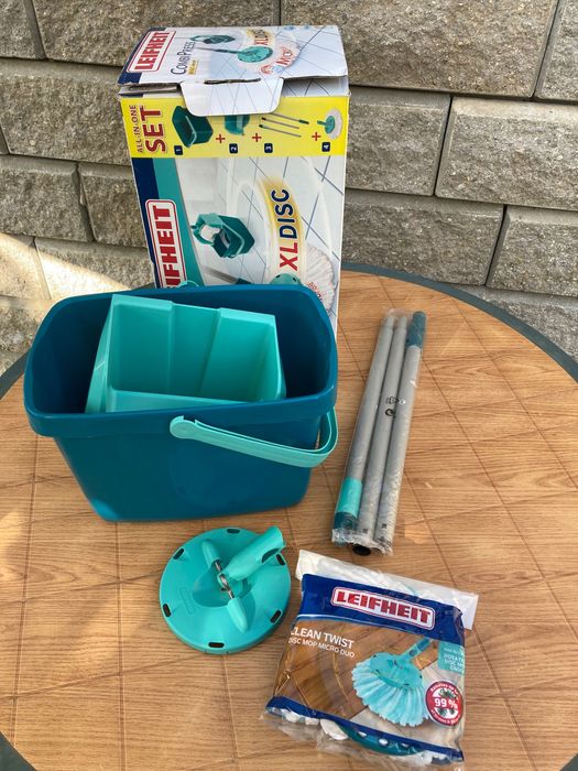 Моп с кофа - Leifheit Disc Mop Combi Press